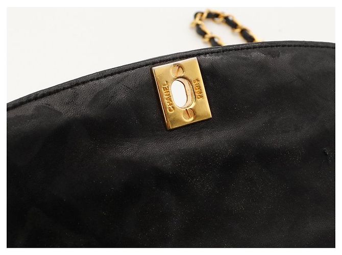 Chanel Vintage Flap Bag aus Lackleder - Ansicht 9