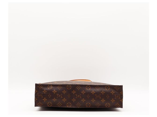 Louis Vuitton Monogram Sac Shopping Tote Bag Marrone Monogramma - vista 5