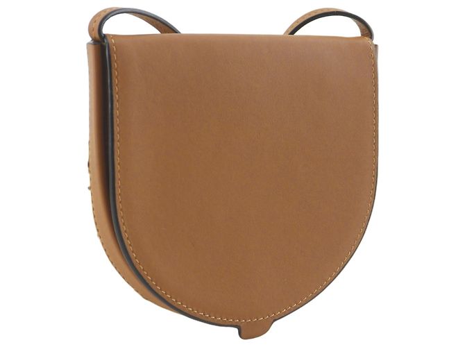 Borsa a tracolla Loewe Heel Pouch Mini Marrone - vista 3
