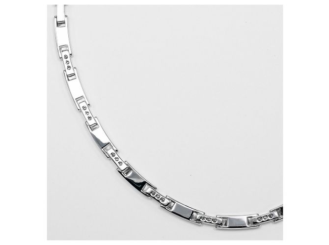 Collana girocollo Tiffany & Co. Atlas Argento - vista 10
