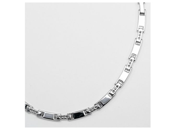 Collana girocollo Tiffany & Co. Atlas Argento - vista 11