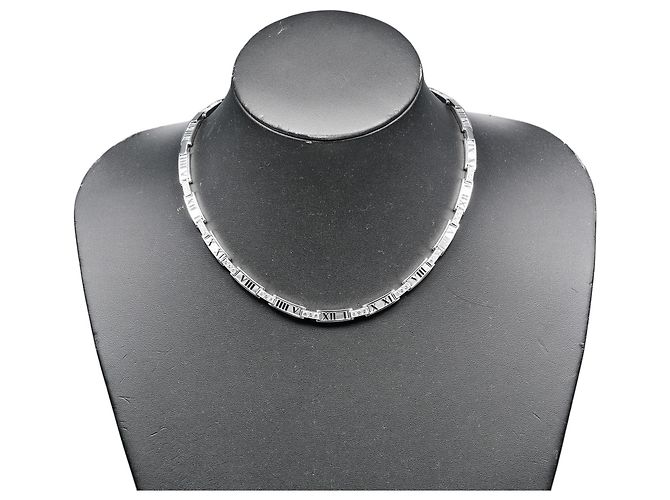 Collana girocollo Tiffany & Co. Atlas Argento - vista 2