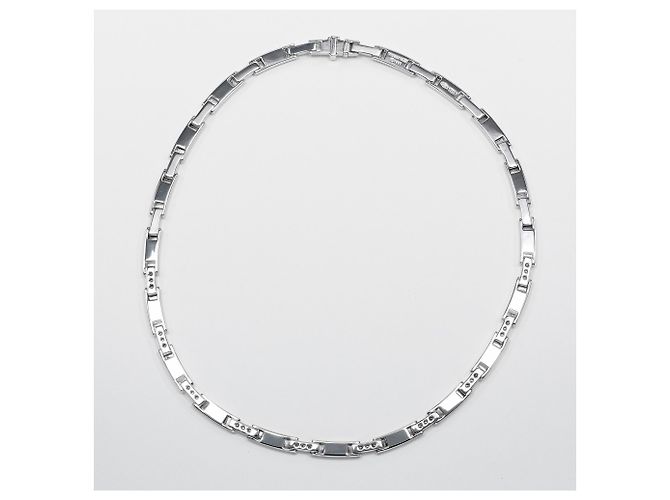 Collana girocollo Tiffany & Co. Atlas Argento - vista 3