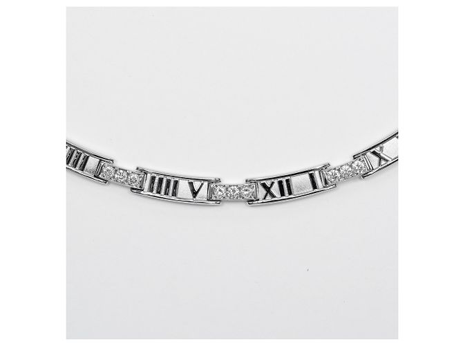 Collana girocollo Tiffany & Co. Atlas Argento - vista 8