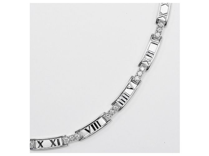 Collana girocollo Tiffany & Co. Atlas Argento - vista 9