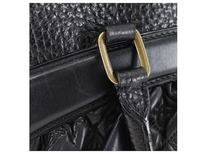 Borsa Louis Vuitton Mizzi Nero Monogramma - vista 11