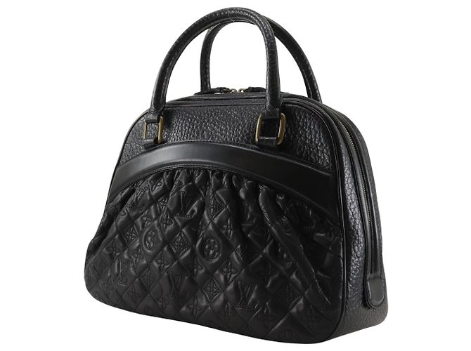 Borsa Louis Vuitton Mizzi Nero Monogramma - vista 2