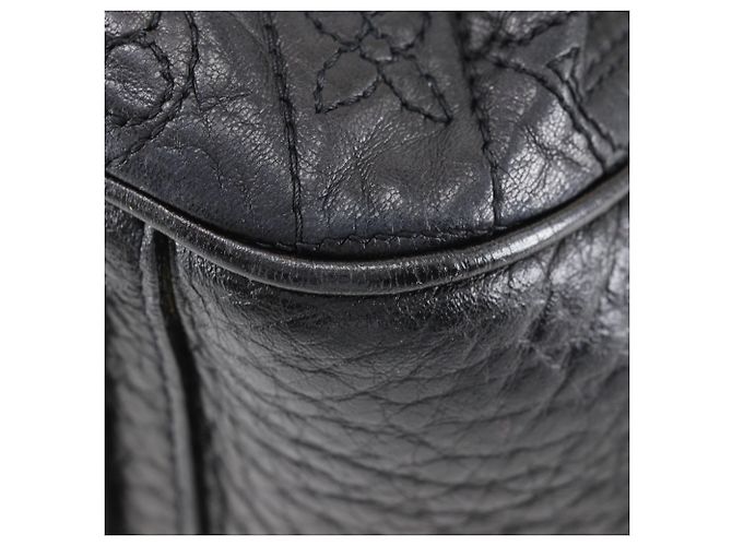 Borsa Louis Vuitton Mizzi Nero Monogramma - vista 4