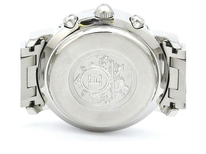 Hermès Hermes Clipper Chronograph Quartz Stainless Steel 31 - Ansicht 6