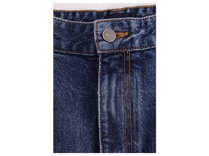Jeans Khaite in cotone blu - vista 3