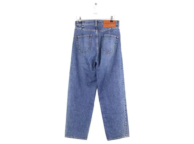 JW Anderson Vaqueros rectos azules - vista 2