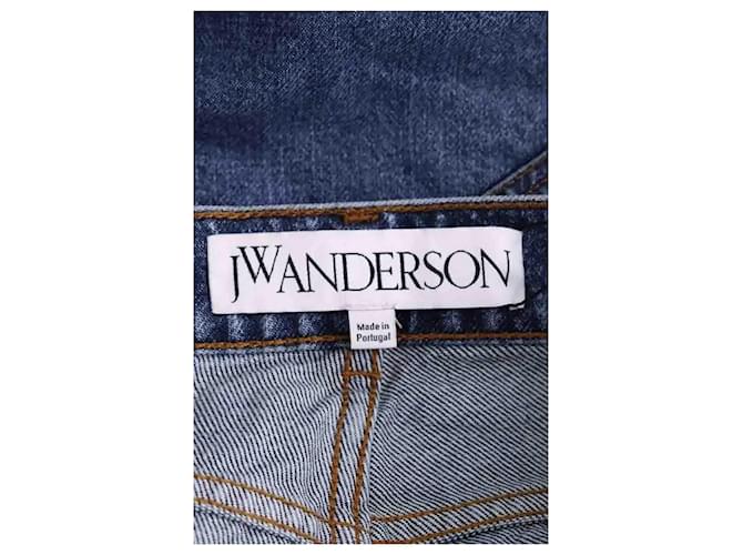 JW Anderson Vaqueros rectos azules - vista 5