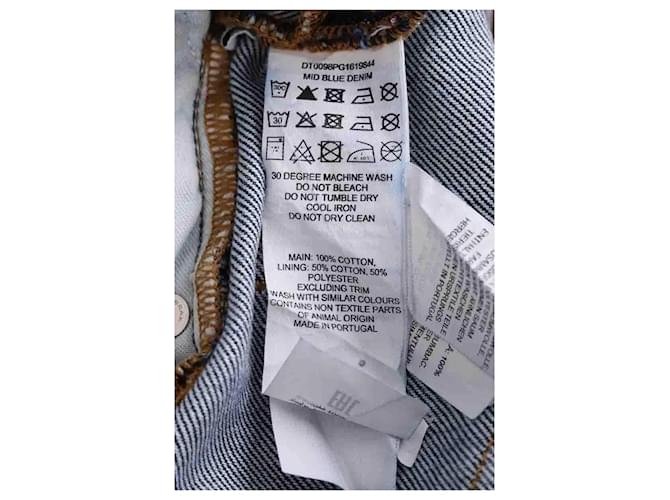 JW Anderson Vaqueros rectos azules - vista 6