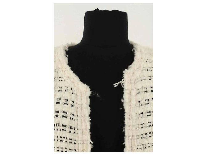 Chaqueta Iro de algodón beige - vista 2