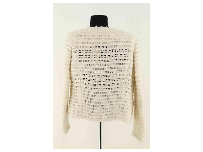 Chaqueta Iro de algodón beige - vista 4