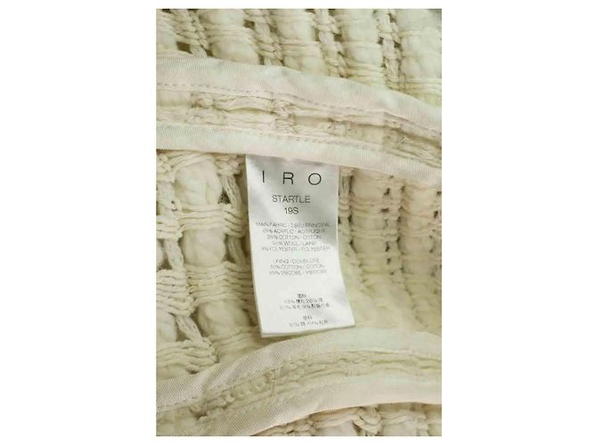 Chaqueta Iro de algodón beige - vista 6