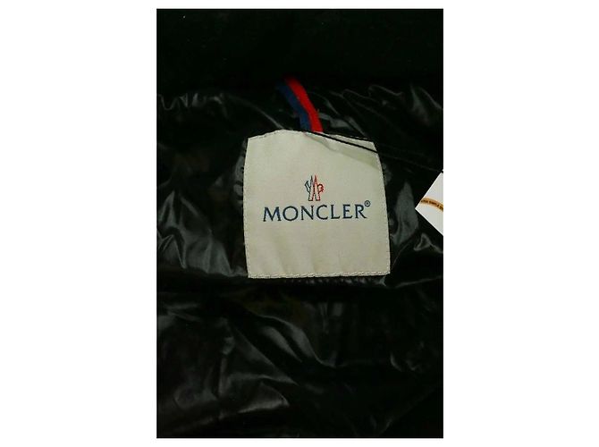 Plumífero Moncler con piel caqui - vista 5