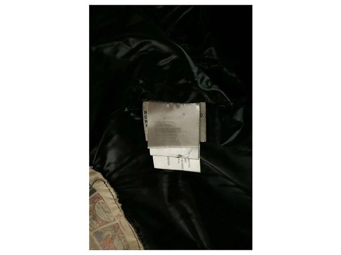 Plumífero Moncler con piel caqui - vista 6