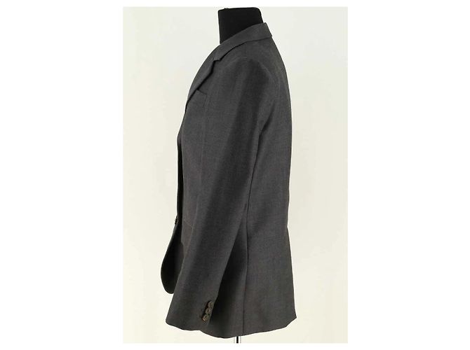 Tory Burch Blazer aus Wolle anthrazit Anthrazitgrau - Ansicht 3