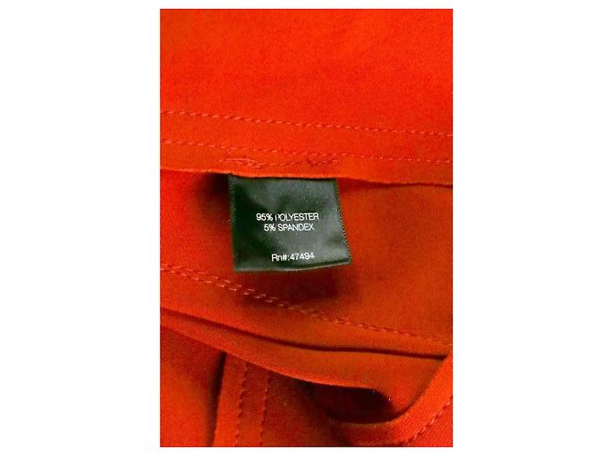 Chaleco naranja de sintético Norma Kamali - vista 6