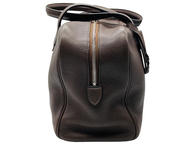 Borsa a mano Victoria in pelle Clémence marrone 2007 di Hermès - vista 2
