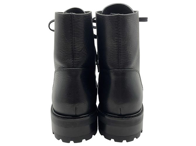 Botas de combate Storm de cuero negro Pedro Garcia - vista 5