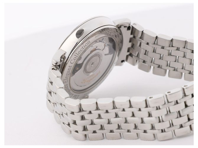 Orologio Longines Elegant L4.810.4 44546292 SS AT Quadrante Grigio - vista 12