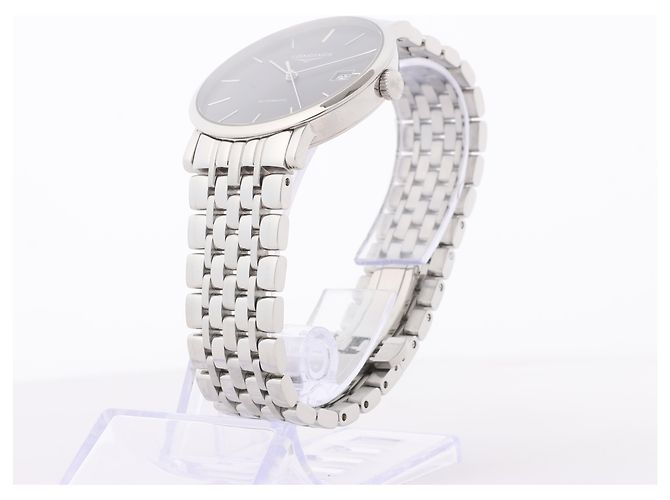 Orologio Longines Elegant L4.810.4 44546292 SS AT Quadrante Grigio - vista 2