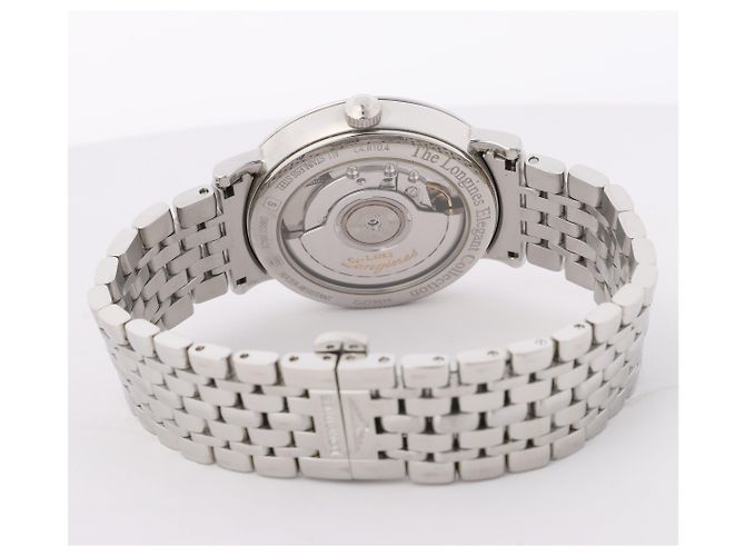 Orologio Longines Elegant L4.810.4 44546292 SS AT Quadrante Grigio - vista 8