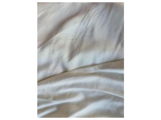 Jacquemus Saudade Kleid aus cremeweißer Seide - Ansicht 3