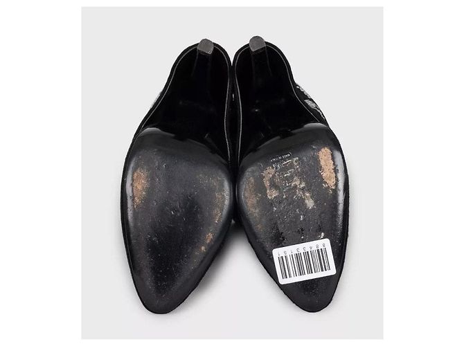 Autre Marque Stivaletti in camoscio decorati Giuseppe Zanotti x Balmain 39 Usato - vista 5