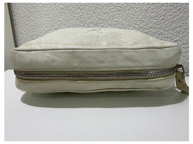Saint Laurent Lou Camera Bag White Beige Creme Crossbody Leather Weiß - Ansicht 4