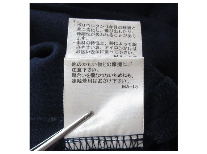 Autre Marque BLUE LABEL CRESTBRIDGE Strick-Docking-Kleid Rot Blau Marineblau - Ansicht 13