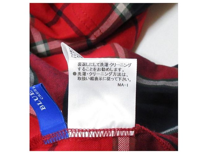 Autre Marque Camicia a maniche lunghe Blue Label Crestbridge Check Rosso - vista 15