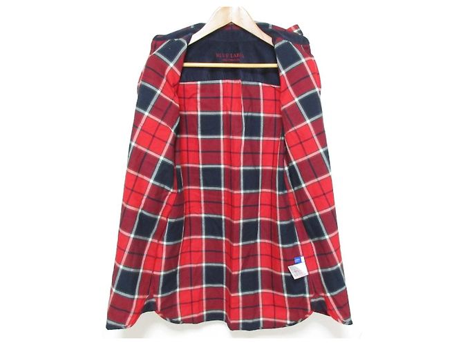 Autre Marque Camicia a maniche lunghe Blue Label Crestbridge Check Rosso - vista 8
