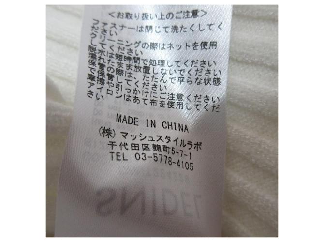 Autre Marque Snidel Kurz Strickpullover Weiß - Ansicht 10
