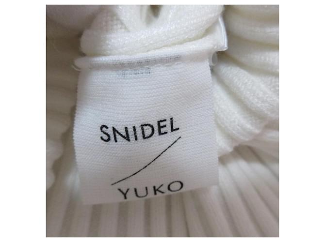 Autre Marque Snidel Kurz Strickpullover Weiß - Ansicht 7