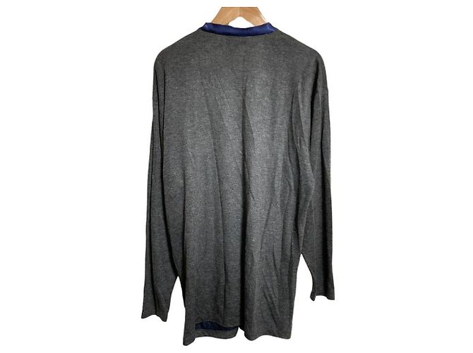 Lanvin Collection Strickcardigan mit Satin-Rüschen Braun - Ansicht 2