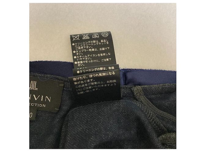 Lanvin Collection Strickcardigan mit Satin-Rüschen Braun - Ansicht 7