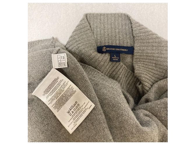 Autre Marque Brooks Brothers Strickkleid Braun - Ansicht 3