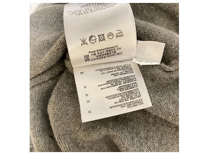 Autre Marque Brooks Brothers Strickkleid Braun - Ansicht 5