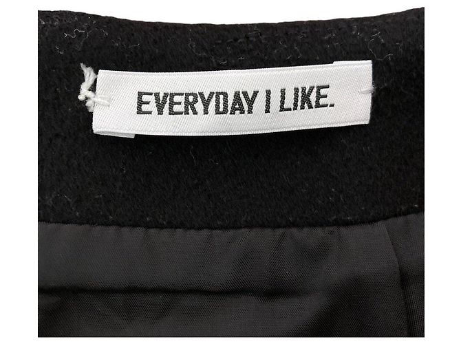 Autre Marque EVERYDAY I LIKE Falda acampanada Negro - vista 4