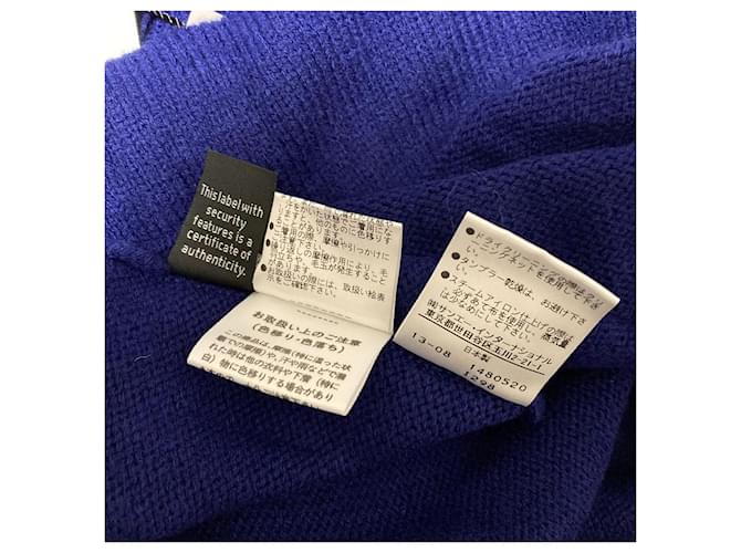 Autre Marque DF STUDIO Strick-Poncho Pullover Blau - Ansicht 6