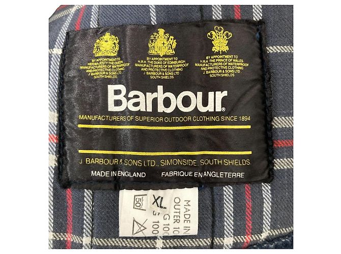 Autre Marque Abrigo acolchado Barbour Azul Azul marino - vista 5