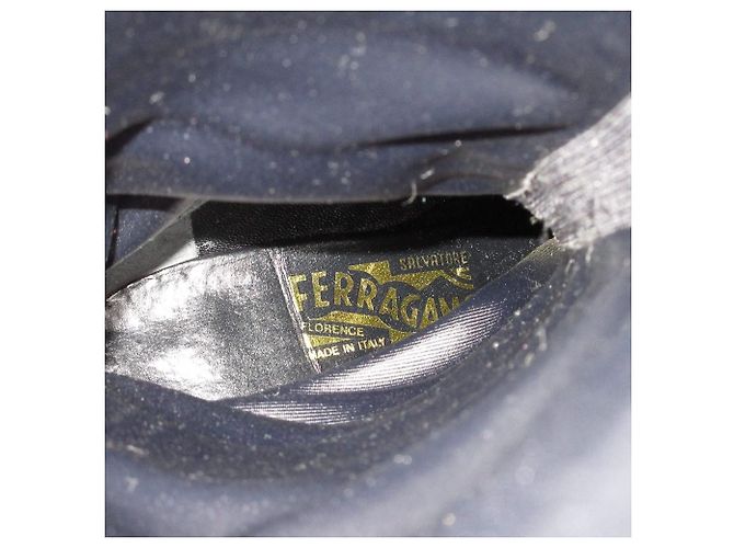Salvatore Ferragamo Lederstiefel Braun - Ansicht 12