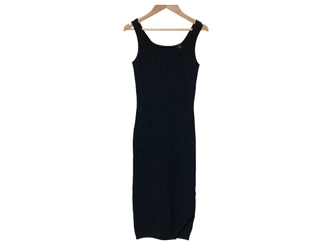 Autre Marque All Saints Strickkleid-Set Schwarz - Ansicht 4