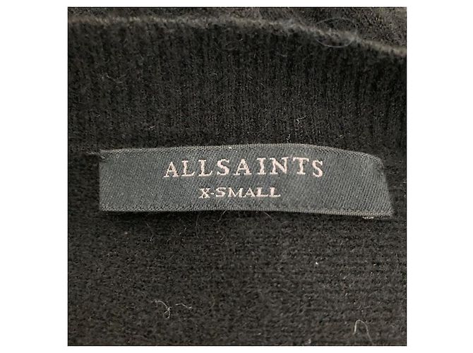 Autre Marque All Saints Strickkleid-Set Schwarz - Ansicht 7