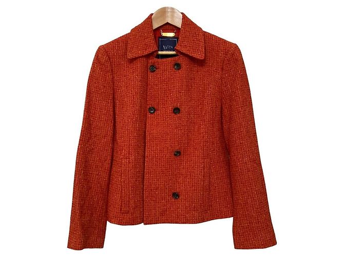 Autre Marque Conjunto de tweed KEITA MARUYAMA Roja - vista 2