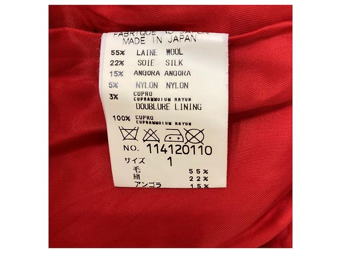 Autre Marque Conjunto de tweed KEITA MARUYAMA Roja - vista 6