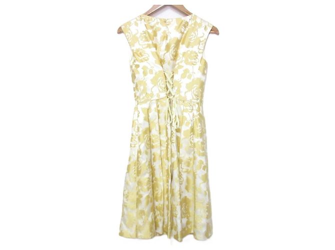 Autre Marque AIMER Organza-Kleid Gelb - Ansicht 2